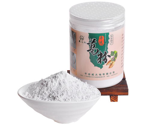 威大地 梅州平遠客家特產 威大地葛根粉 天然農家自制葛粉代餐粉500g